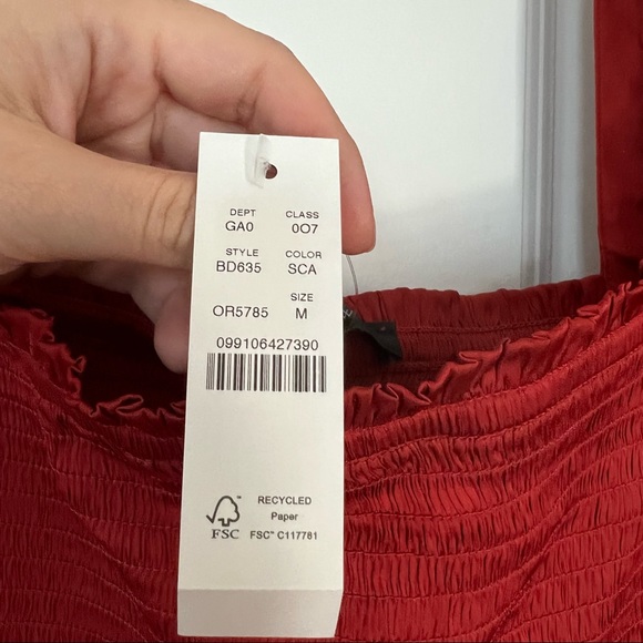 MOVING SALE! J.Crew square neck peasant blouse NWT - Picture 3 of 4